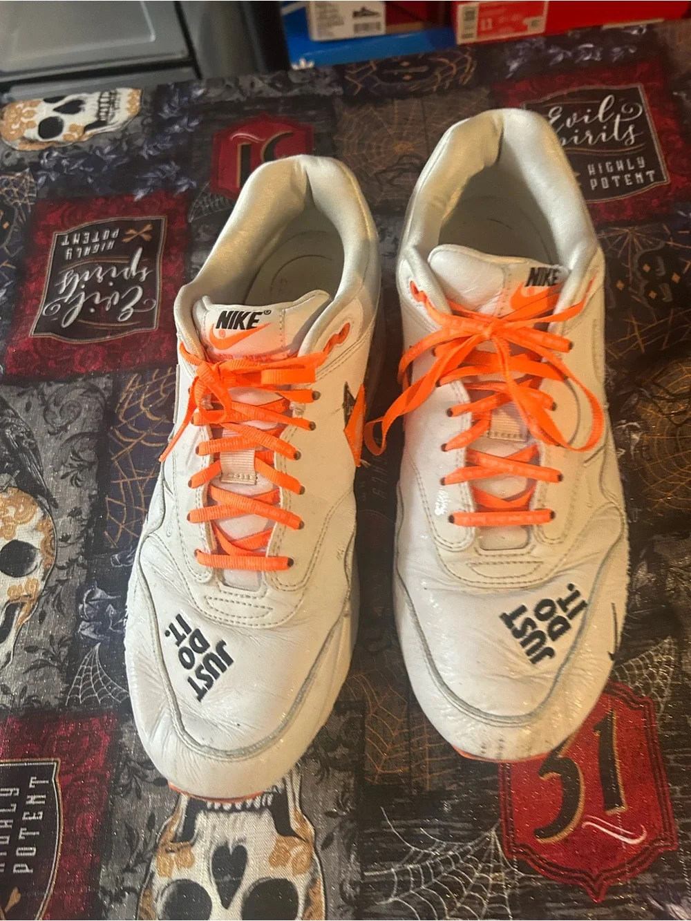 Nike white athletic